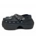 crocs (クロックス) Stomp Embellished Clog Black/ストンプ エンベリッシュド クロッグ ブラック サイズ:7：7000円