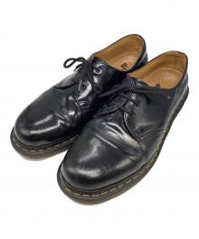 Dr.Martens（ドクターマーチン）の古着「3ホールレザーシューズ」｜ブラック