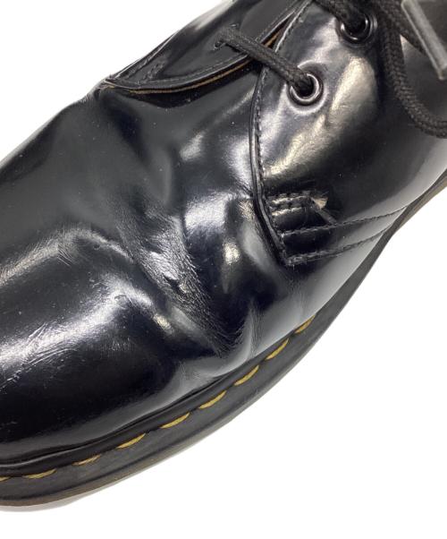 Dr.Martens（ドクターマーチン）Dr.Martens (ドクターマーチン) 3ホールレザーシューズ ブラック サイズ:28の古着・服飾アイテム