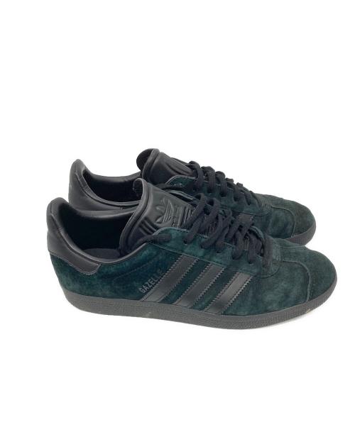 adidas（アディダス）adidas (アディダス) GAZELLE　ローカットスニーカー ブラック サイズ:26の古着・服飾アイテム