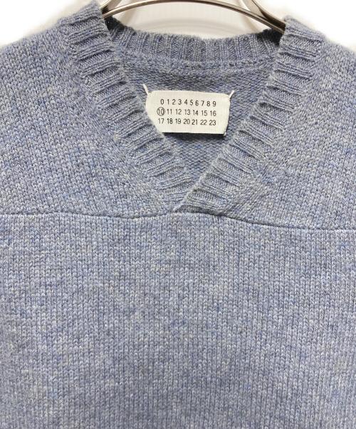 MARTIN MARGIELA（マルタン・マルジェラ）MARTIN MARGIELA (マルタン・マルジェラ) ニットベスト ブルー サイズ:Mの古着・服飾アイテム