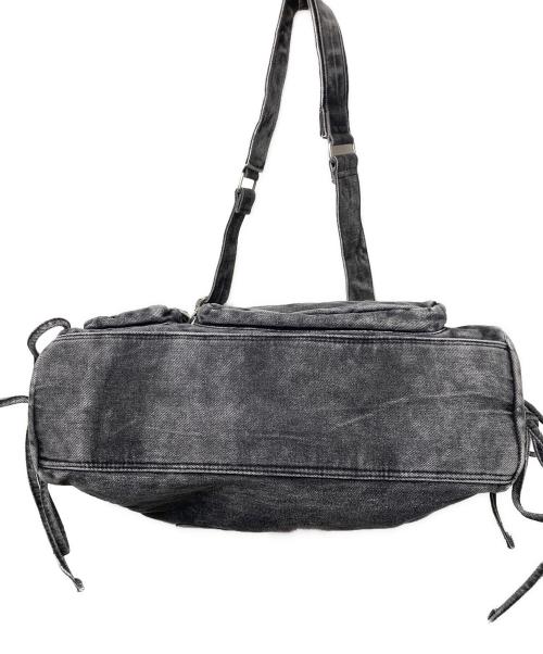 ADRER（アドラー）ADRER (アドラー) vintage denim shoulder bag / ヴィンテージデニムショルダーバッグ グレー 未使用品の古着・服飾アイテム