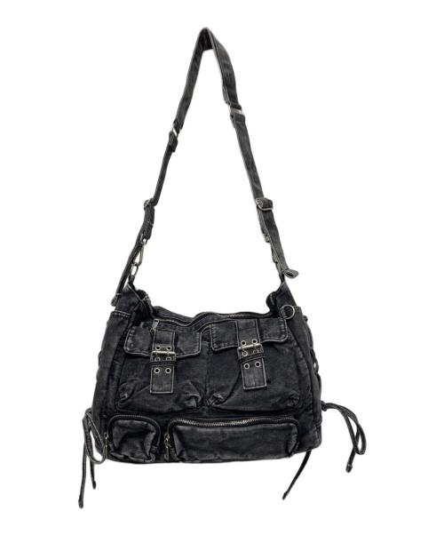 ADRER（アドラー）ADRER (アドラー) vintage denim shoulder bag / ヴィンテージデニムショルダーバッグ グレー 未使用品の古着・服飾アイテム