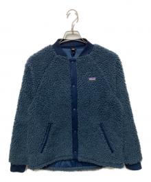 Patagonia（パタゴニア）の古着「Girls' Retro-X Bomber Jacket/ガールズ・レトロX・ボマー・ジャケット」｜ネイビー