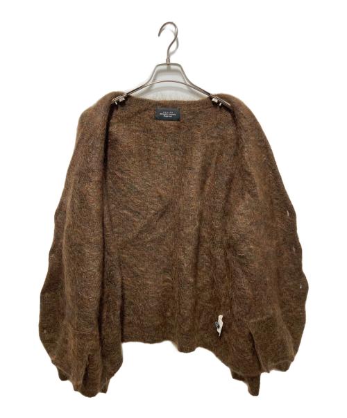 UNUSED（アンユーズド）UNUSED (アンユーズド) モヘアカーディガン ブラウン サイズ:3の古着・服飾アイテム