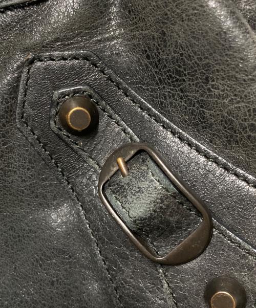 BALENCIAGA（バレンシアガ）BALENCIAGA (バレンシアガ) ザ・ジャイアント ファースト 2WAYバッグ ブラックの古着・服飾アイテム