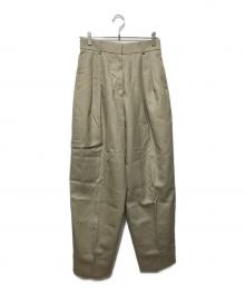 deres（デレス）の古着「parisienne pants」｜ベージュ