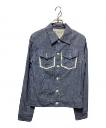 Engineered Garments（エンジニアド ガーメンツ）の古着「ステッチラインシャツ」｜インディゴ