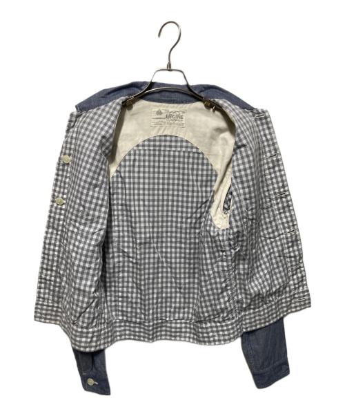 Engineered Garments（エンジニアド ガーメンツ）Engineered Garments (エンジニアド ガーメンツ) ステッチラインシャツ インディゴ サイズ:Sの古着・服飾アイテム