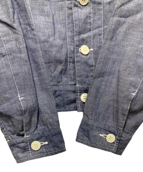 Engineered Garments（エンジニアド ガーメンツ）Engineered Garments (エンジニアド ガーメンツ) ステッチラインシャツ インディゴ サイズ:Sの古着・服飾アイテム