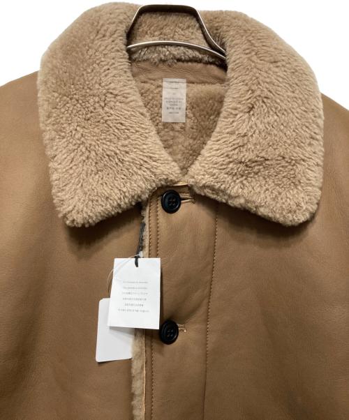 COACH（コーチ）COACH (コーチ) リバーシブル シアリング コート ブラウン サイズ:XLの古着・服飾アイテム