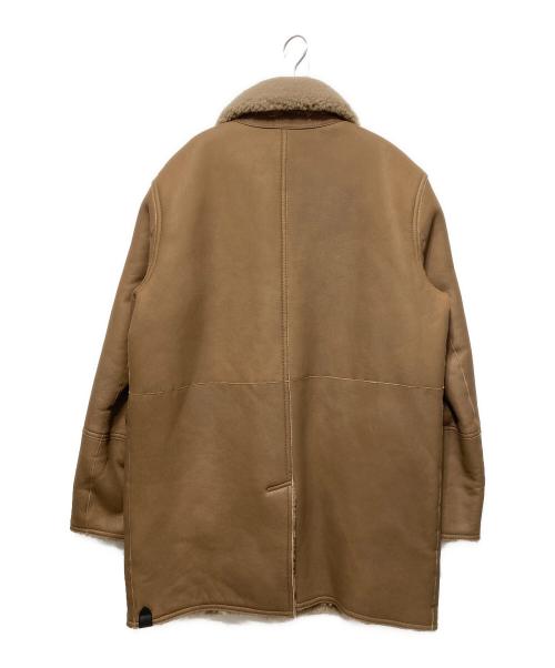 COACH（コーチ）COACH (コーチ) リバーシブル シアリング コート ブラウン サイズ:XLの古着・服飾アイテム