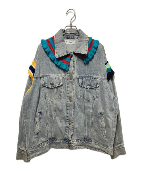 Hyper Couture GIANTS（ハイパー コーチャー ジャイアンツ）Hyper Couture GIANTS (ハイパー コーチャー ジャイアンツ) デニムジャケット インディゴ サイズ:FREEの古着・服飾アイテム