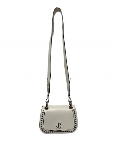 中古・古着通販】JIMMY CHOO (ジミーチュウ) スタッズロゴショルダー