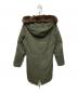 WOOLRICH (ウールリッチ) 襟ファーコート グリーン サイズ:S：20000円