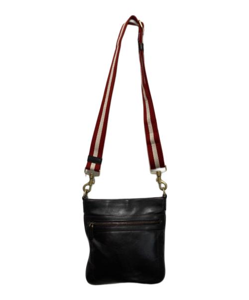 BALLY（バリー）BALLY (バリー) レザーショルダーバッグ ブラウンの古着・服飾アイテム
