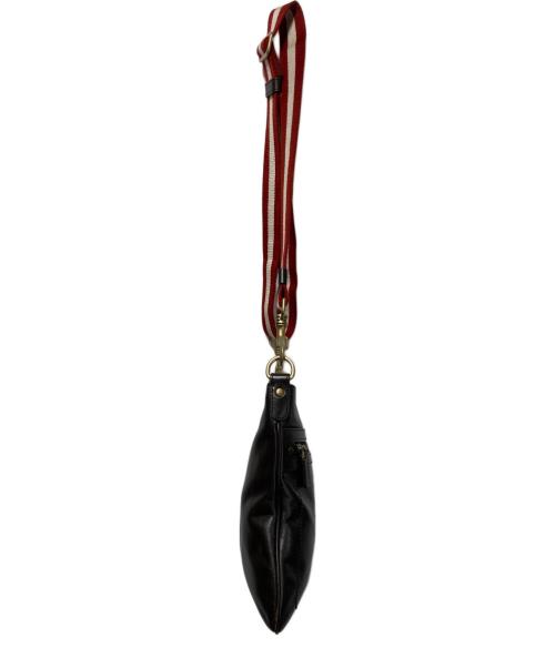 BALLY（バリー）BALLY (バリー) レザーショルダーバッグ ブラウンの古着・服飾アイテム