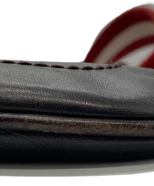 BALLY（バリー）BALLY (バリー) レザーショルダーバッグ ブラウンの古着・服飾アイテム