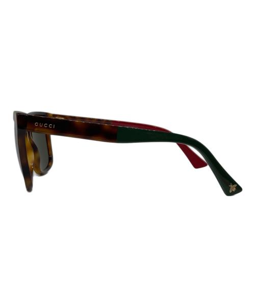 GUCCI（グッチ）GUCCI (グッチ) サングラス ブラウン サイズ:54□17-145の古着・服飾アイテム