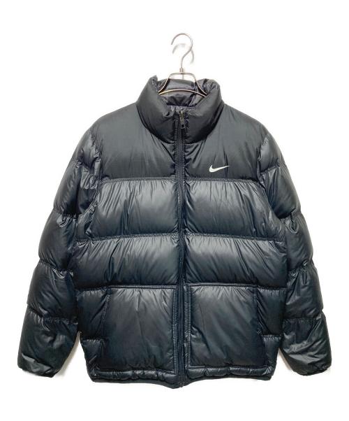 NIKE（ナイキ）NIKE (ナイキ) リバーシブルダウンジャケット ブラック サイズ:Lの古着・服飾アイテム