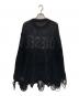 DIESEL (ディーゼル) ロゴクロシェニット ブラック サイズ:S：6000円