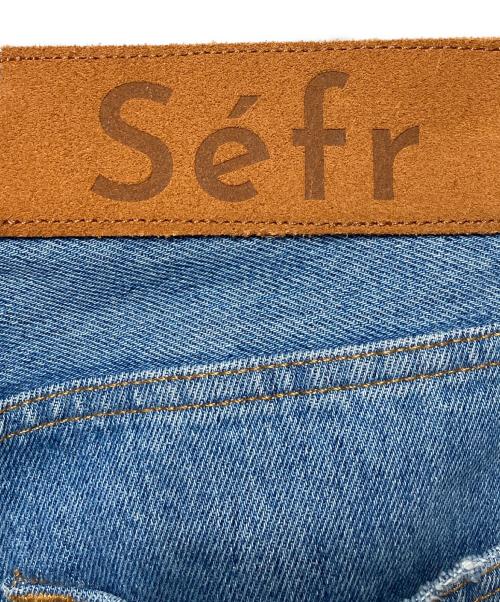 Sefr（セファ）Sefr (セファ) TWISTED CUT JEANS インディゴ サイズ:29の古着・服飾アイテム