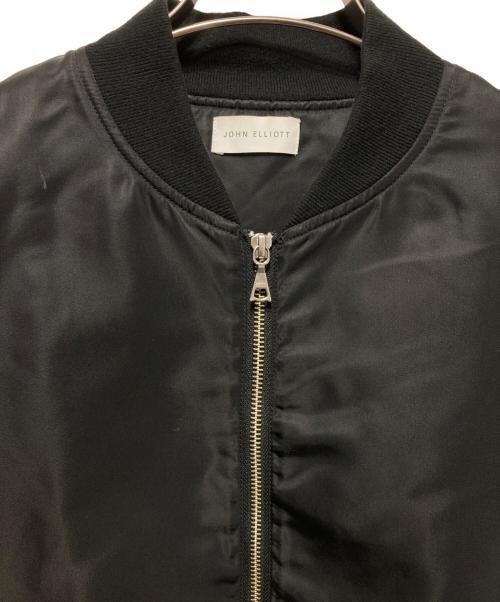 JOHN ELLIOTT（ジョン エリオット）JOHN ELLIOTT (ジョン エリオット) MA-1ジャケット ブラック サイズ:2の古着・服飾アイテム