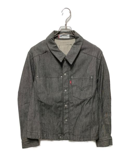 LEVI'S（リーバイス）LEVI'S (リーバイス) デニムジャケット グレー サイズ:Lの古着・服飾アイテム