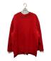 LE CIEL BLEU（ルシェルブルー）の古着「TAPE DETAIL KNIT」｜レッド