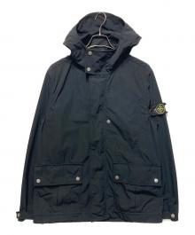STONE ISLAND（ストーンアイランド）の古着「フーデッドブルゾン」｜ブラック