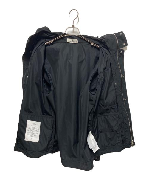 STONE ISLAND（ストーンアイランド）STONE ISLAND (ストーンアイランド) フーデッドブルゾン ブラック サイズ:Mの古着・服飾アイテム