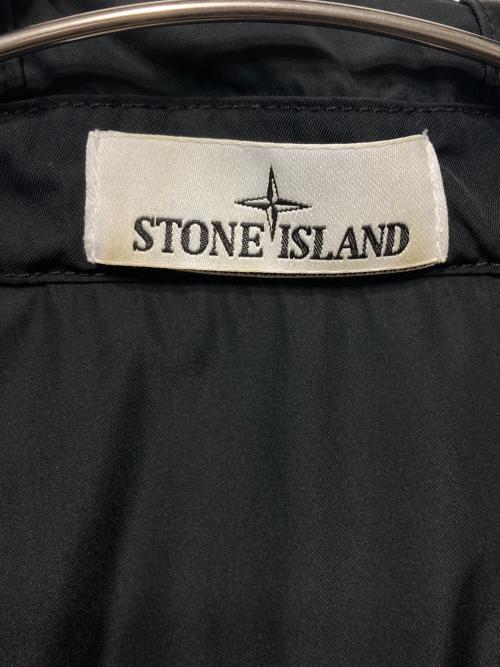 STONE ISLAND（ストーンアイランド）STONE ISLAND (ストーンアイランド) フーデッドブルゾン ブラック サイズ:Mの古着・服飾アイテム
