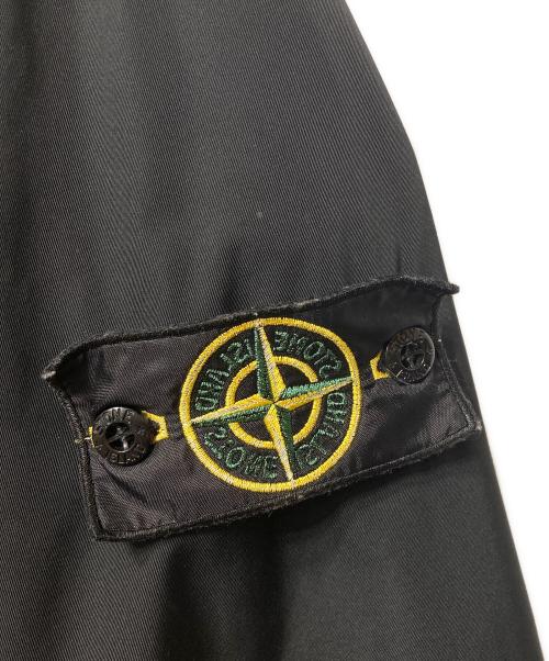 STONE ISLAND（ストーンアイランド）STONE ISLAND (ストーンアイランド) フーデッドブルゾン ブラック サイズ:Mの古着・服飾アイテム