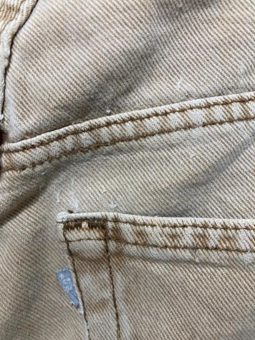 LEVI'S（リーバイス）LEVI'S (リーバイス) バギーデニムパンツ ベージュ サイズ:不明の古着・服飾アイテム