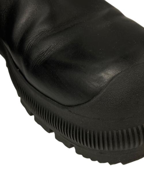 JIL SANDER+（ジルサンダープラス）JIL SANDER+ (ジルサンダープラス) サイドゴアブーツ ブラック サイズ:41の古着・服飾アイテム