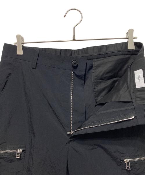COLUMN（コラム）COLUMN (コラム) ナイロンパンツ ブラック サイズ:Mの古着・服飾アイテム