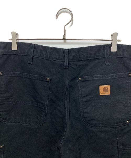 CarHartt（カーハート）CarHartt (カーハート) B136 ウォッシュドダック ダブルニー ペインターパンツ ブラック サイズ:Mの古着・服飾アイテム