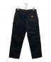 CarHartt (カーハート) B136 ウォッシュドダック ダブルニー ペインターパンツ ブラック サイズ:M：14000円