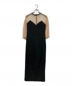 Ameriアメリ）の古着「AIRY SLEEVE TIGHT DRESS」｜ブラック