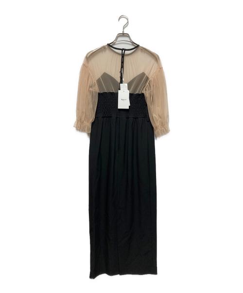 Ameri（アメリ）Ameri (アメリ) AIRY SLEEVE TIGHT DRESS ブラック サイズ:Mの古着・服飾アイテム