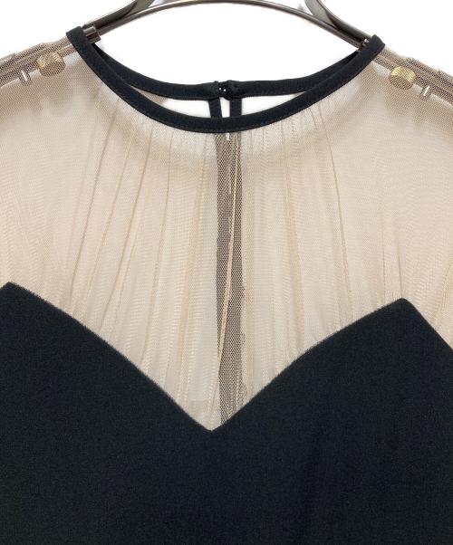 Ameri（アメリ）Ameri (アメリ) AIRY SLEEVE TIGHT DRESS ブラック サイズ:Mの古着・服飾アイテム