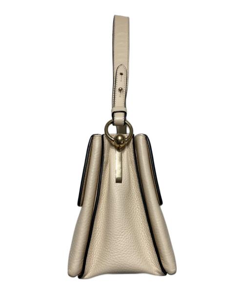 Christian Louboutin（クリスチャン・ルブタン）Christian Louboutin (クリスチャン・ルブタン) パサージュ2WAYショルダーバッグ ベージュの古着・服飾アイテム