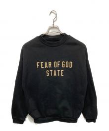 FOG ESSENTIALS（フィアオブゴッド エッセンシャル）の古着「ロゴスウェット」｜ブラック