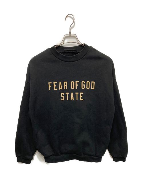 FOG ESSENTIALS（フィアオブゴッド エッセンシャル）FOG ESSENTIALS (フィアオブゴッド エッセンシャル) ロゴスウェット ブラック サイズ:XSの古着・服飾アイテム