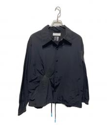 FACETASM（ファセッタズム）の古着「TAPE COACH JACKET/テープコーチジャケット」｜ブラック