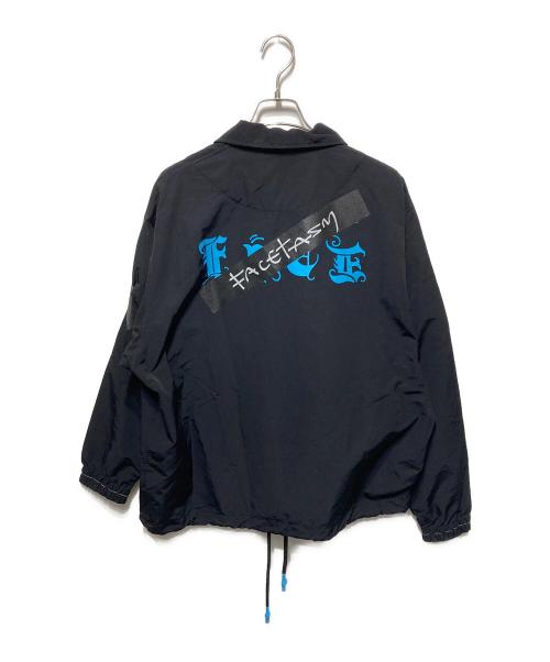 FACETASM（ファセッタズム）FACETASM (ファセッタズム) TAPE COACH JACKET/テープコーチジャケット ブラック サイズ:4の古着・服飾アイテム