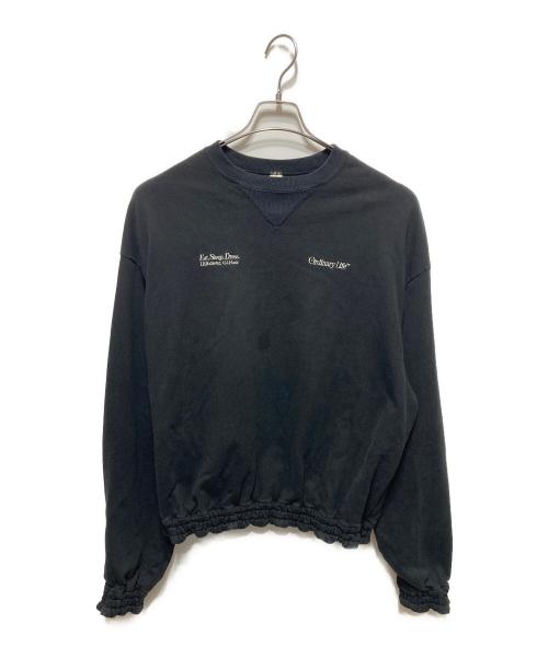 SHINYA KOZUKA（シンヤコズカ）SHINYA KOZUKA (シンヤコズカ) ORDINARY HOME HIS CREW ブラック サイズ:XSの古着・服飾アイテム