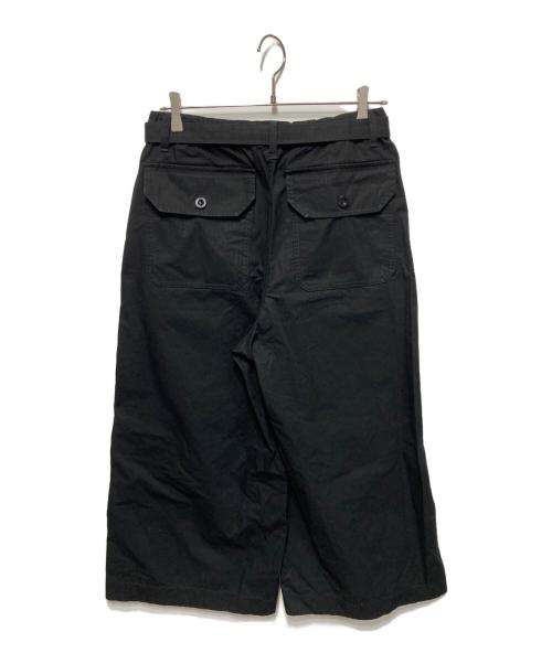 sacai（サカイ）sacai (サカイ) RipStop trouser/リップストップ トラウザー ブラックの古着・服飾アイテム