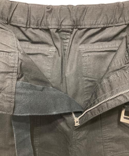 sacai（サカイ）sacai (サカイ) RipStop trouser/リップストップ トラウザー ブラックの古着・服飾アイテム