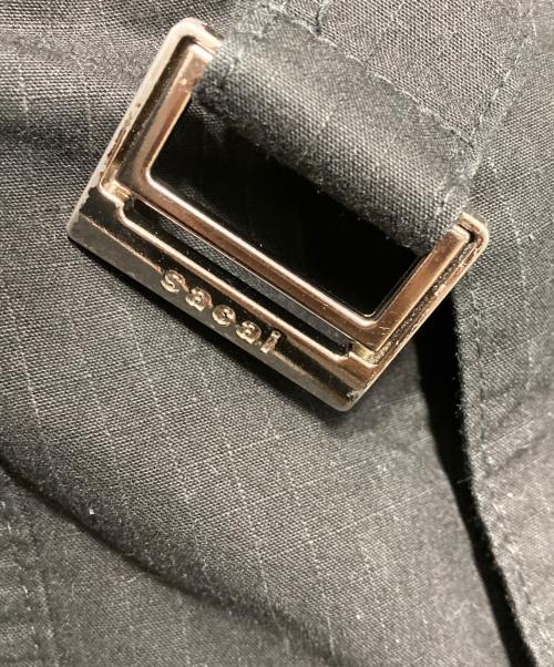 sacai（サカイ）sacai (サカイ) RipStop trouser/リップストップ トラウザー ブラックの古着・服飾アイテム